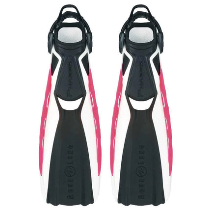 Aqua Lung Phazer Fins White & Pink Small | Ex Display