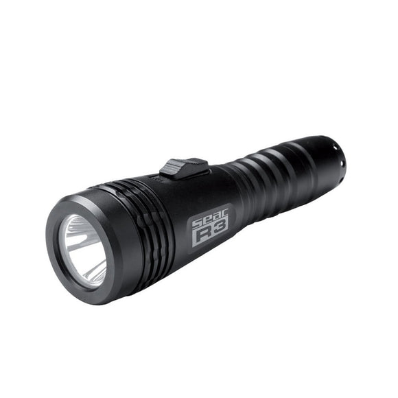 SEAC R3 Aluminium Dive Torch 500 Lumen | Adjustable Beam Underwater Light