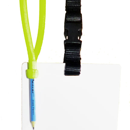 Standard Dive Slate | A5 Underwater Slate with Pencil & Quick Release Clip