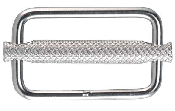 Beaver 50mm Stainless Steel Slide Lock | Marine Grade 316 | Webbing Keeper