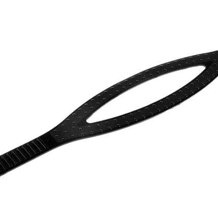 Slim Line Black Silicone Mask Strap | 16mm Replacement Dive Strap