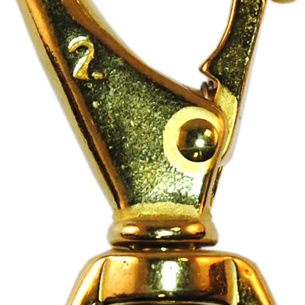 Beaver Size 2 Snap Hook with Swivel | 85mm Naval Bronze | Rust Free