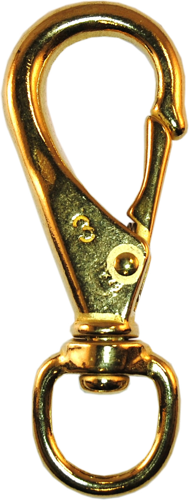 Beaver Size 3 Snap Hook with Swivel | 100mm Naval Bronze | Rust Free