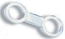 Snorkel Loop | Clear Polymer Retainer for Secure Mask Strap Fitting