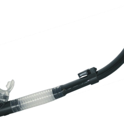 Mirage Semi-Dry Snorkel | Flexible Snorkel with Purge Valve & Silicone Mouthpiece