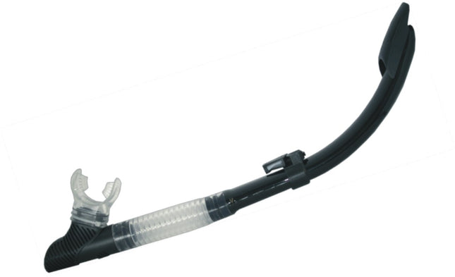 Mirage Semi-Dry Snorkel | Flexible Snorkel with Purge Valve & Silicone Mouthpiece