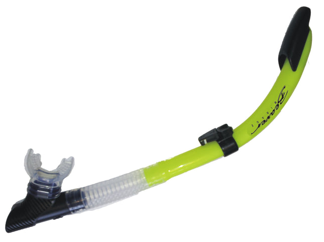 Mirage Semi-Dry Snorkel | Flexible Snorkel with Purge Valve & Silicone Mouthpiece