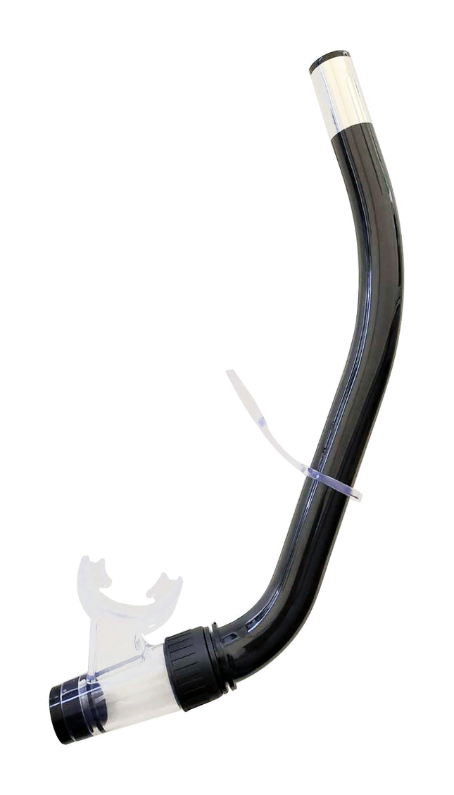 Prestige Snorkel | Flexible Snorkel with Purge Valve & Ergonomic Silicone Mouthpiece