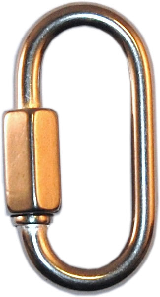 58mm Stainless Steel Quick-Link | 316 Marine Grade Screw Lock Connector