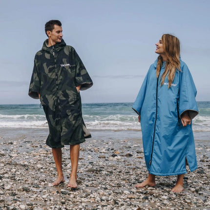 Frostfire Moonwrap Short Sleeve Changing Robe | 3/4 Sleeve Oversized Unisex Coat