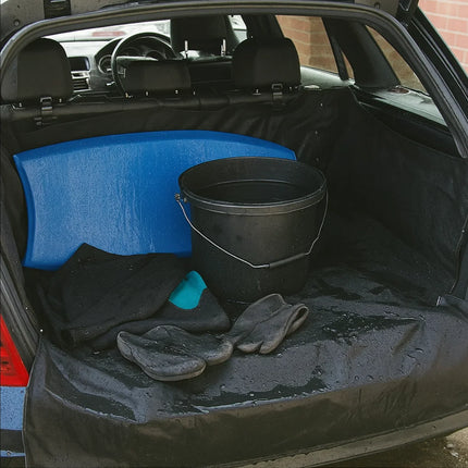 Frostfire Moonmax Universal Car Boot Liner & Protector | Waterproof Boot Tidy Black