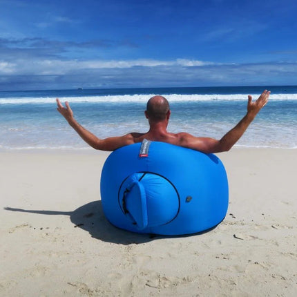 Frostfire Sunchill Inflatable Portable Chair | Waterproof Camping Beach Seat 150kg