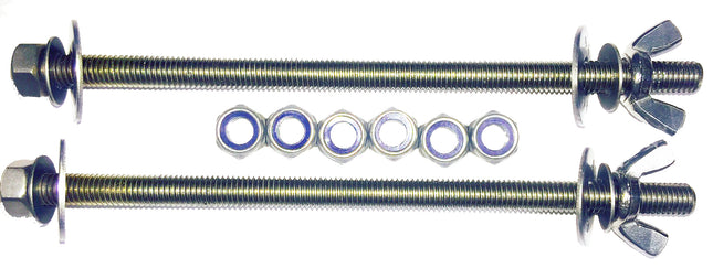 Complete Twin Band Nut & Bolt Set | Stainless Steel | Fits Beaver Bands