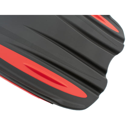 Seac U-1000 Scuba Diving Fins Black Red XL/XXL UK 11.5-13 | Sling Strap