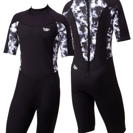 TUSA SPORT UA5306 2mm Shorty Wetsuit Mens