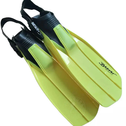 Velocity Fins Medium/Large | Italian Designed Open Water Diving Fins with Quick Release Straps