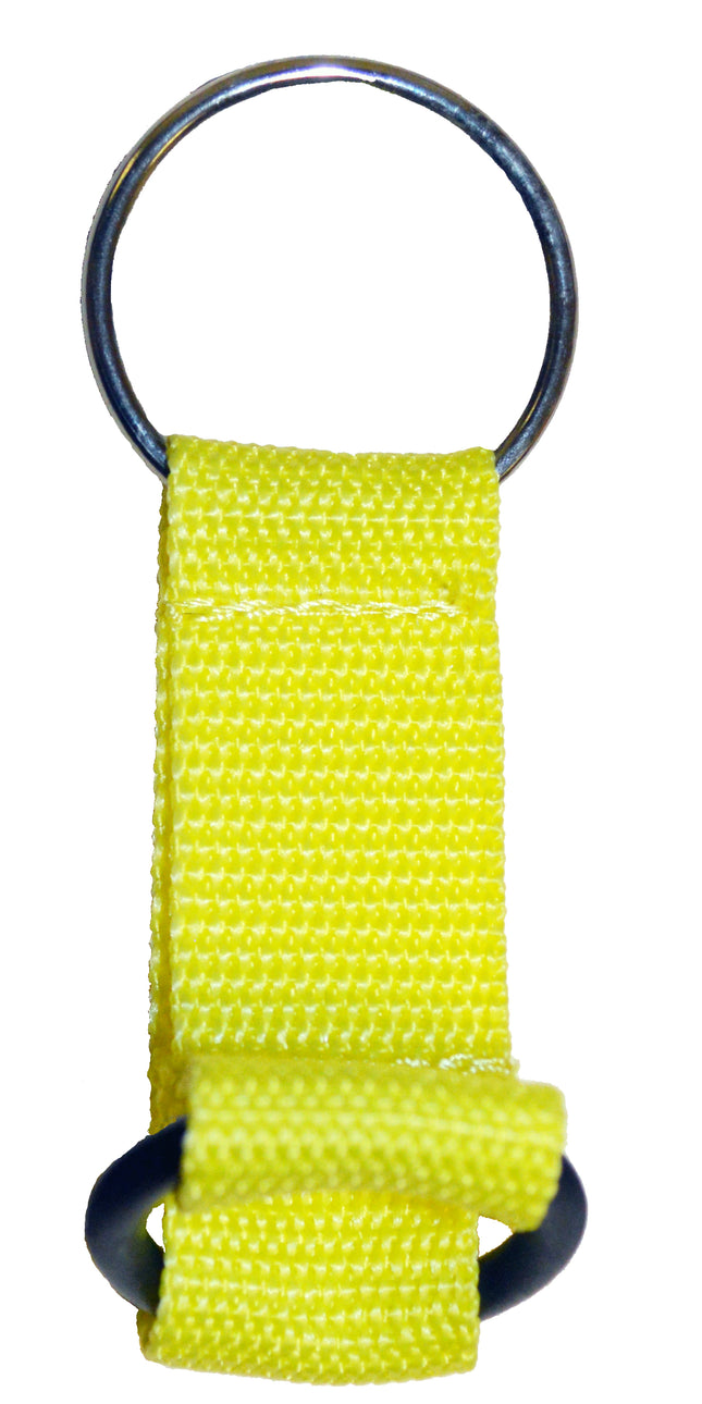 Ring Attachment with Small Split Ring | Webbing Regulator Hose Connector