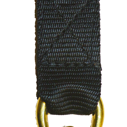 Beaver Size 1 Snap Hook with Swivel on Webbing | 75mm Hook | 25mm Loop