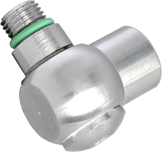 3/8" UNF 90° LP Hose Adaptor | Scuba Low Pressure Right Angle Connector