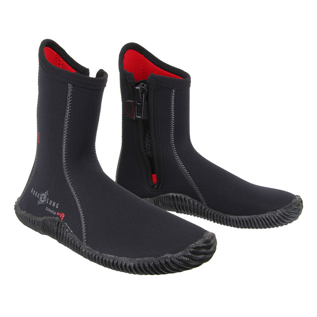 Aqualung Echo Zip Dive Boots 5mm | Ergo Fit Neoprene Scuba Boots