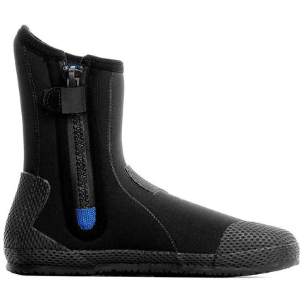 Aqualung Superzip 5mm Dive Boots Black/Blue | Heavy Duty Scuba Boots