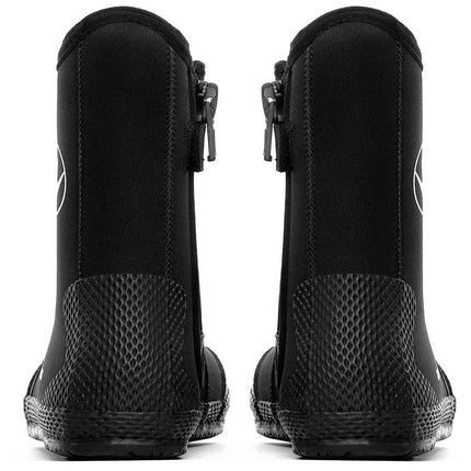 Aqualung Superzip 5mm Dive Boots Black/Blue | Heavy Duty Scuba Boots