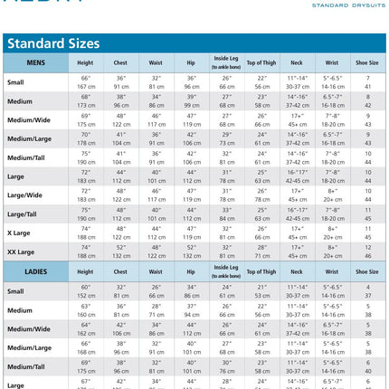 Azdry Polyester Pro Rear Entry Dry Suit