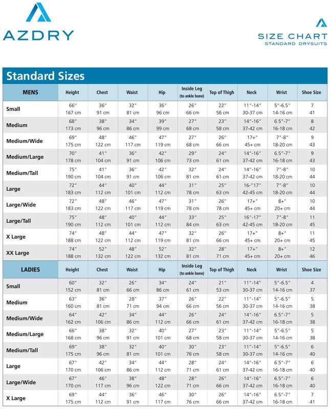 Azdry Polyester Pro Rear Entry Dry Suit