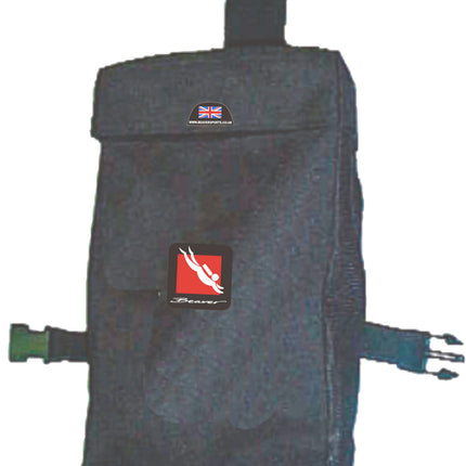 Dive Cargo Pouch 600D Nylon | Belt Mounted Storage | Heavy Duty Mesh Equipment Pouch