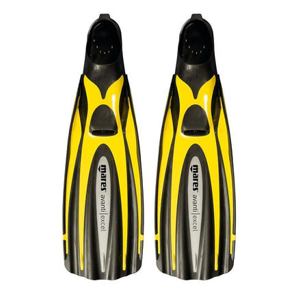 Mares Avanti Excel Yellow Fins 11-12 Adult | Ex Display
