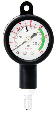Intermediate Pressure Gauge 22 Bar | Regulator Testing Gauge | BCD QD Fitting