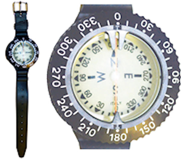 Polaris Wrist Compass | Scuba Diving Compass | Luminous Dial Navigation Tool