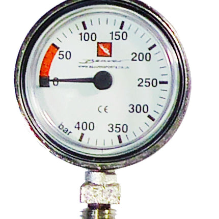 48mm 400 Bar SPG Capsule | Compact Scuba Pressure Gauge Insert | Luminous Dial