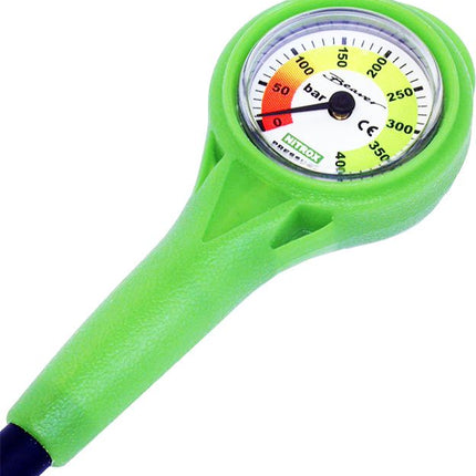 Status Mini Nitrox SPG 400 Bar | Compact Pressure Gauge with Hose 76cm