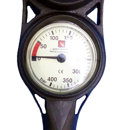 Surveyor Compact Twin Console | SPG & Depth Gauge | Lightweight Scuba Console