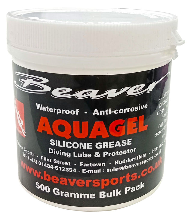 Aquagel Silicone Grease 500g | Scuba O-Ring Lubricant | Bulk Dive Equipment Care