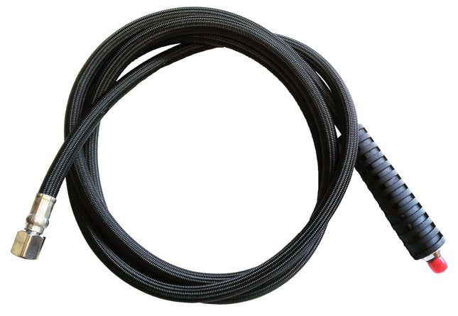 FlexLite 83" Octopus Hose Black | 2.1m LP Regulator Hose | Extra Long Flexible