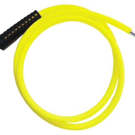 FlexLite 83" Octopus Hose Yellow | 2.1m LP Regulator Hose | High Visibility