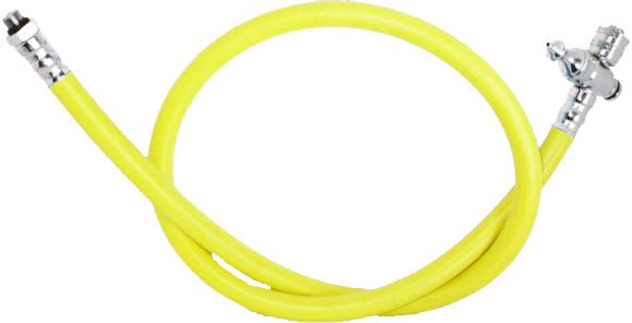 36" Octopus Hose with Air Gun | LP Scuba Hose 91cm | Integrated Inflator Tool