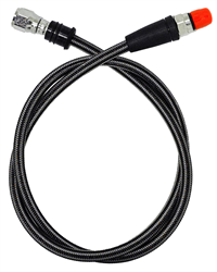 36" HP Braided Hose 91cm | Flexible SPG Hose 7/16" UNF | Lightweight Scuba Hose