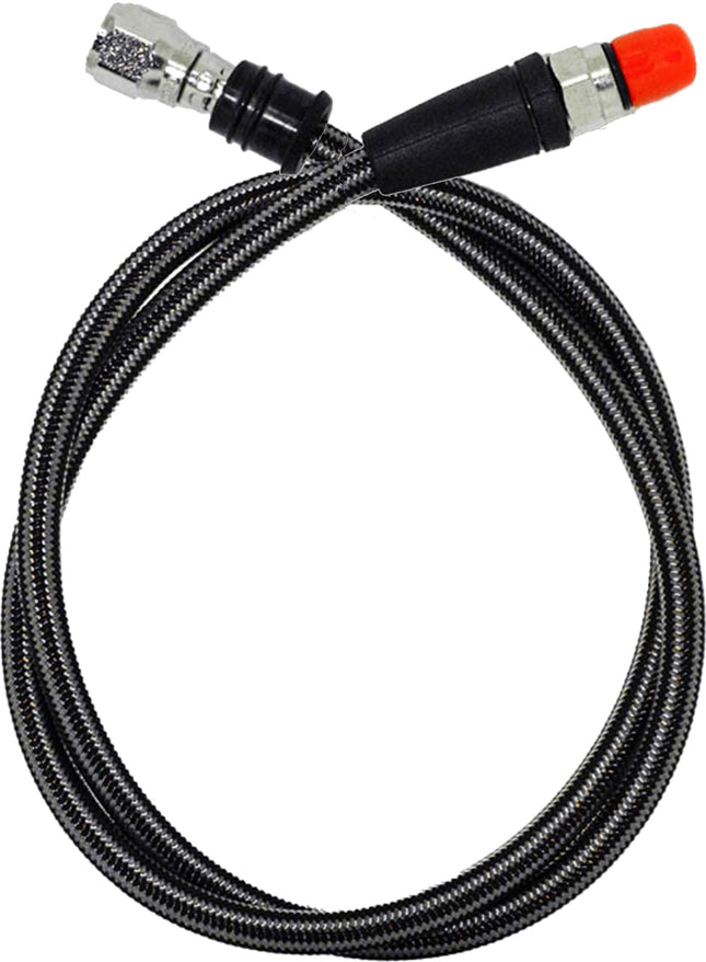30" HP Braided Hose 76cm | Flexible SPG Hose 7/16" UNF | Lightweight Scuba Hose