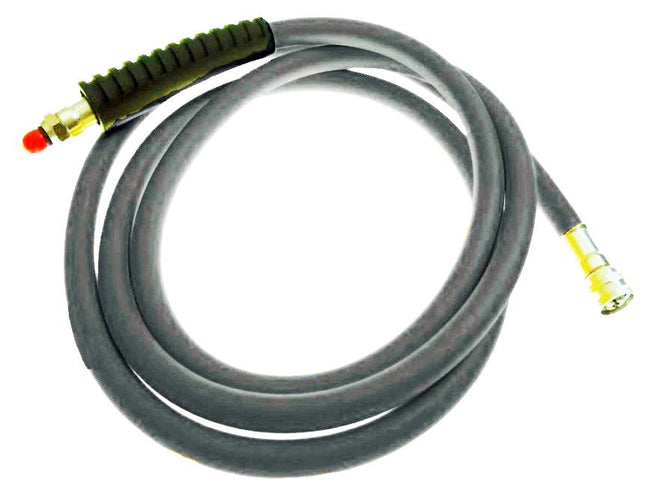 83" Octopus Hose Black | 2.1m LP Regulator Hose | Extra Long Flexible Scuba Hose