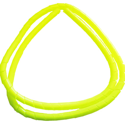 Yellow Spiral Hose Wrap | Scuba Hose Protector | High Visibility Cable Wrap