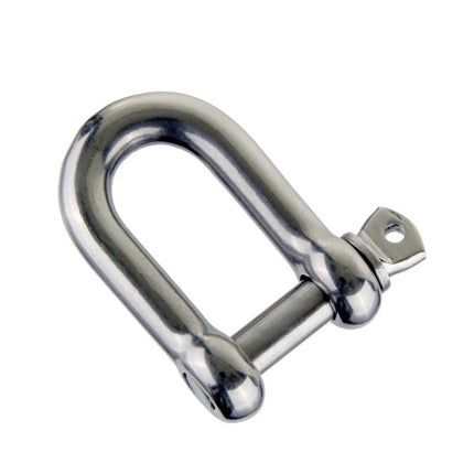 Hydrotech Stainless Steel D Shackle 60mm | Heavy Duty 10mm Euro Type Shackle