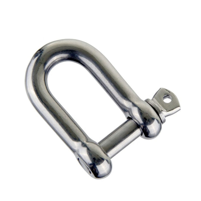 Hydrotech Stainless Steel D Shackle 60mm | Heavy Duty 10mm Euro Type Shackle