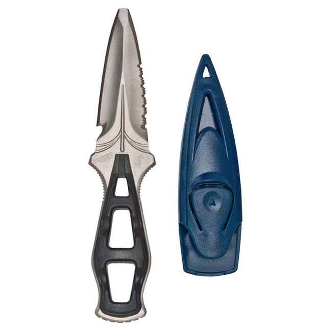 Aquatec KN-170SB Raptor Dive Knife | 304 Stainless Steel Tip Scuba Safety Knife