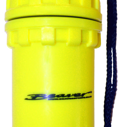 Yellow Dry Canister 18cm | Waterproof Storage Tube | Dive & Boat Essentials