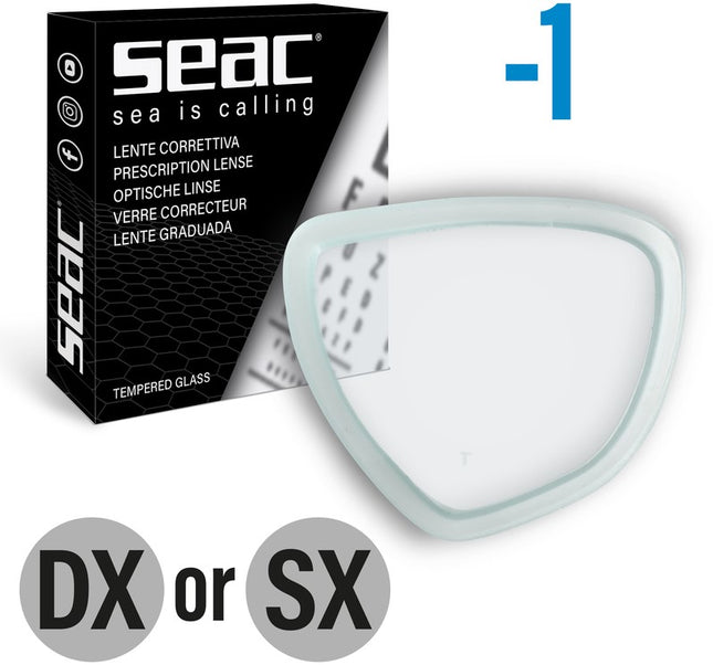 Seac Aphrodite Optical Lens | Tempered Glass RX