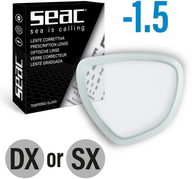 Seac Aphrodite Optical Lens | Tempered Glass RX