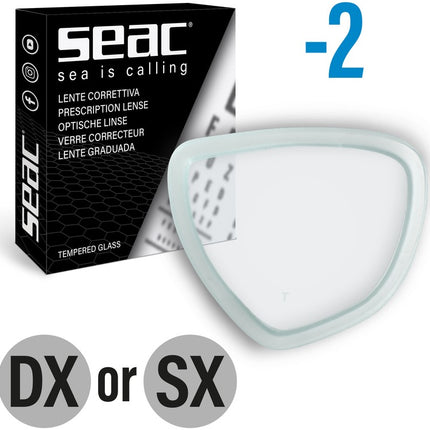 Seac Aphrodite Optical Lens | Tempered Glass RX